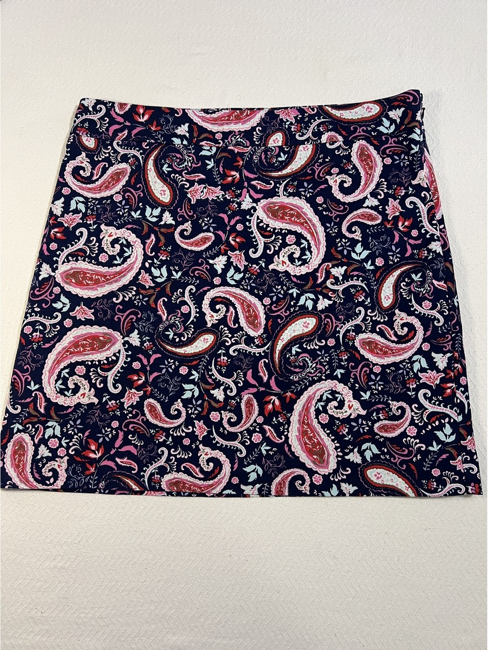 Talbots Women's Paisley Print Skirt Size 14